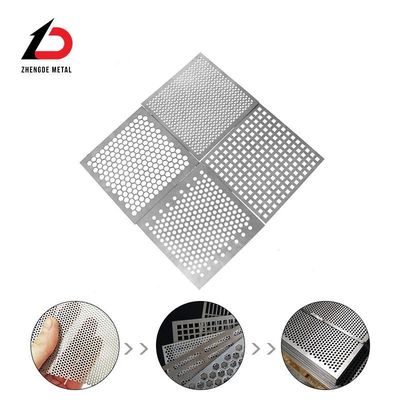 Custom Metal Perforate Mesh Stainless Steel Aluminum Copper Brass Colors