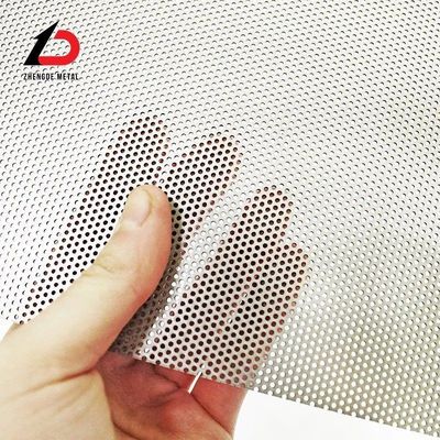 Length 20m Metal Perforated Mesh Generator Room Coiled Plate Thickness 0.2mm-1mm