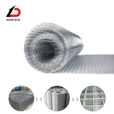 Hot Dipped Galvanized 6 Gauge Welded Mesh 12 Gauge Wire 1/4'' X 4'' Filter Mesh Welded Wire Mesh Stainless Steel 304