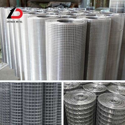 Direct From Factory ASTM 76.2*1.45mm 6 Gauge Fence 4X4 Electro Galvanized Welded Wire Mesh