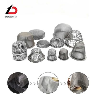 SS304 316 stainless steel wire mesh cloth Galvanized Square Woven Filter Plain Twill Dutch Knitted Sintered Mesh