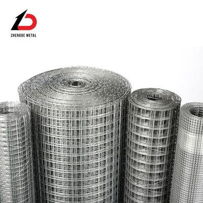 1/2 X 1 1 X 1 Hot Dip Welded Galvanized Iron Wire Mesh 16 Gauge Electro Square Hole
