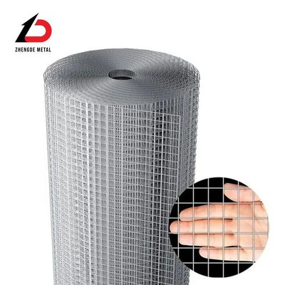 1/2 X 1 1 X 1 Hot Dip Welded Galvanized Iron Wire Mesh 16 Gauge Electro Square Hole