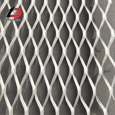 Pvc Coated Hot Dipped Galvanized Expanded Metal Mesh Aluminum Carbon Steel Stainless Steel Metal Stretched Mesh For Barbecue Wire Mesh