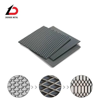 0.1mm-30mm Mild Steel Expanded Mesh Stretch Expanded Metal Mesh