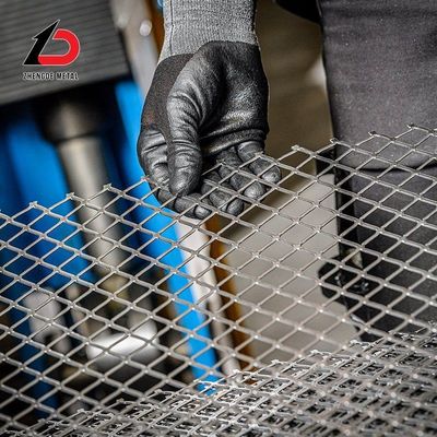 0.1mm-30mm Mild Steel Expanded Mesh Stretch Expanded Metal Mesh