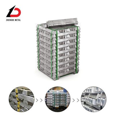 Metal Ingot Factory Supply Purity 99.7% 99.85% 99.9% A7 A8 Aluminum Ingots