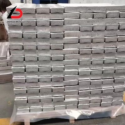 Pharmaceutical Industry Used Zinc Ingot 246mm X 104mm X 75mm 5kg 10kg