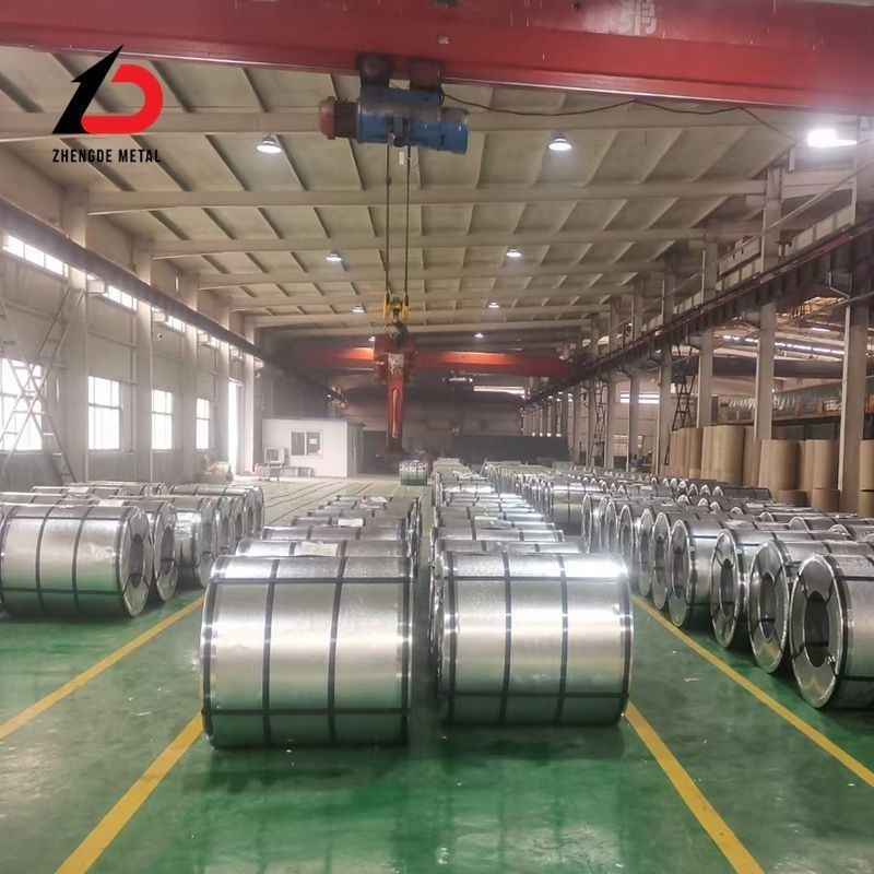 Good Machinability ASTM A653 G60 G90 0.3mm-3mm Regular Spangle Galvanized Steel Coils According to Customer Requirements