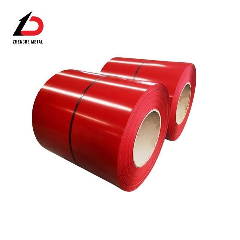 PPGI Steel Coil from Shandong Zhengde Dx51d Dx52D Dx53D Dx54D 0.15-0.35mm SGCC Sgcd Pre-Galvanized Steel for Customized Needs