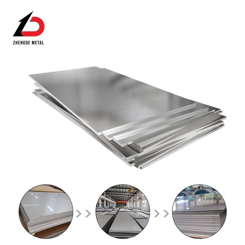 Decoration Construction Flat Stainless Steel Plate Surface Ba/2b/No.1/No.3/No.4/8K/Hl/2D/1d Customized