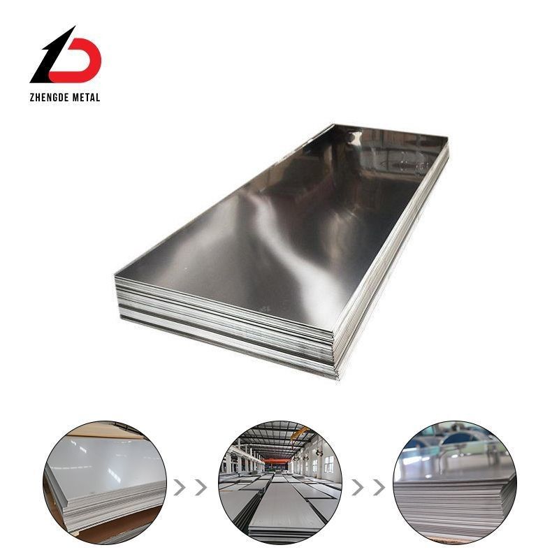 Cold / Hot Rolled Stainless Steel Plate ASTM 201 202 430 310S 316 321 304 2b/Ba/8K/Customized Surface Width 10mm-3000mm