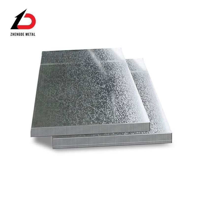 Galvanized Steel Plate with Dx51d Z Zero Spangles Small Spangles1250mm 1500mm Width According to Customer Requirements