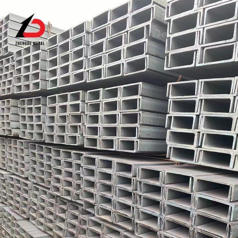 Perforated U C Channel Steel for Construction Support Hot Rolling Spot U-Shaped Support Channel