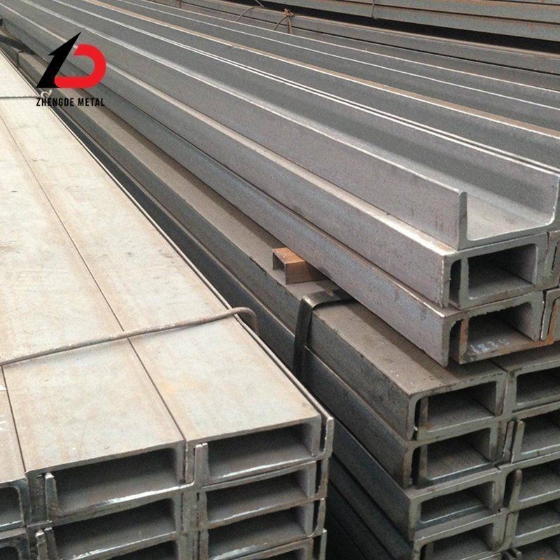 Custom Cycle 7-15 Days Q235B Channel Steel U-Shaped Steel Bridge Building Curtain Wall Steel Structure C Channel Beam