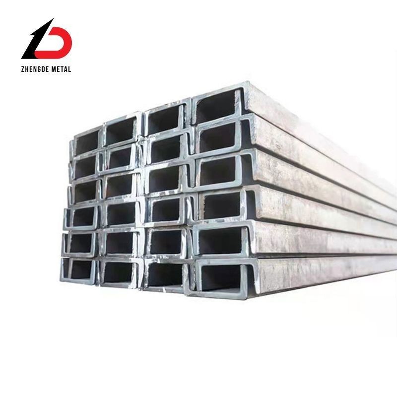 Customized Cold Pressed Steel Profile ASTM Mild Steel U Channel Steel C Channel Length 5-19m for Custom Cycle 7-15 Days
