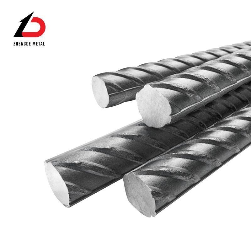 HRB335 HRB400 HRB500 BS460 ASTM A615 Gr 60 Hot Rolled Deformed Steel Bar Rebar 16 20 25mm Easy Welding Zd-Hrr4 5 6 8 10