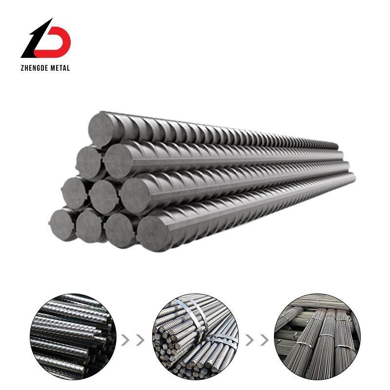 Customized Diameter 12mm 16mm A500 Reinforcing Steel Rebar HRB400E HRB500E Iron Rod Rebars Steel B500 B500B Deformed Bar