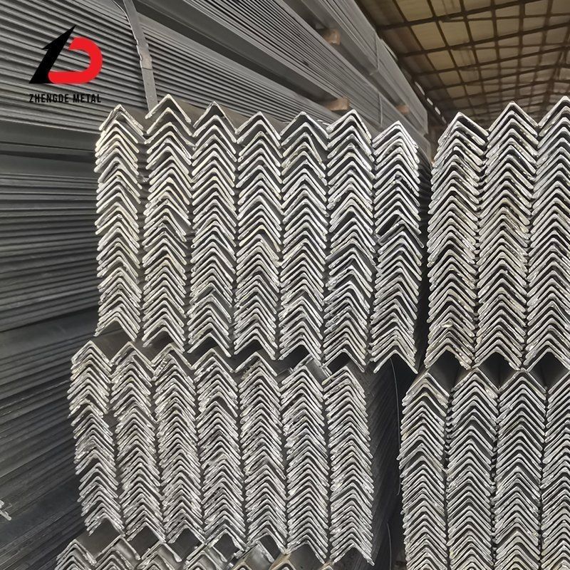 Custom Cycle A36 A53 Q235 Q345 Carbon Equal Angle Steel Galvanized Iron L Shape Mild Steel Angle Machinability Advantage