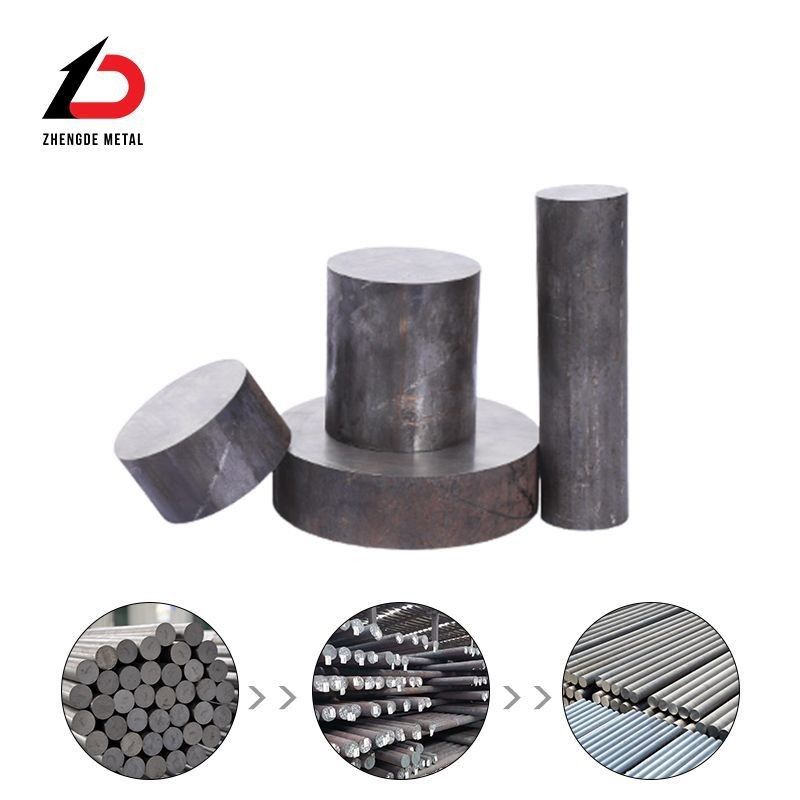 Factory Carbon Hot Rolled Round Bar Steel ASTM 4140 42CrMo4 Wear Resistance Machinability Custormized Size Carbon Round Bar for Construction Site