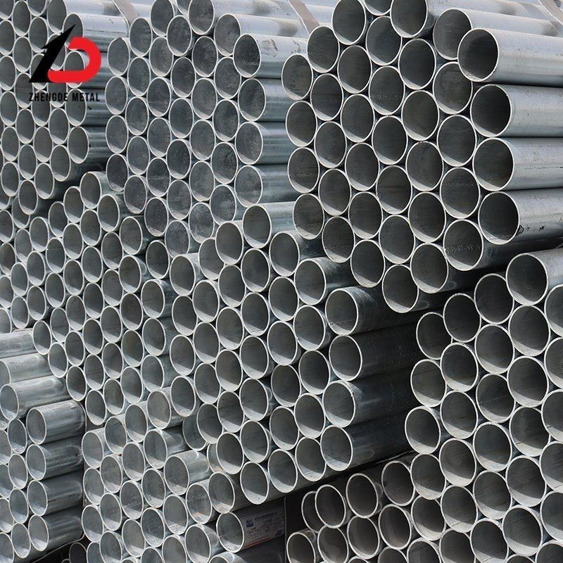 Zinc Coating ASTM A106 Sch 40 ERW Gi Hot Dipped, Electro Galvanized Steel Pipes