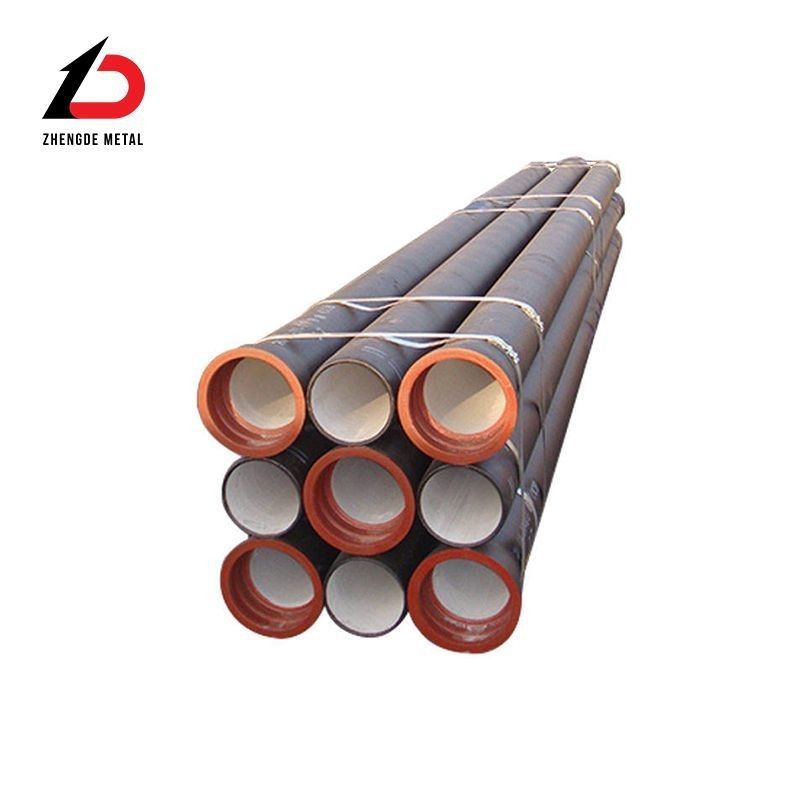 Factory Price Customized Size ISO2531 Cement Lined Ductile Cast Iron Pipes K9 for Potable Water