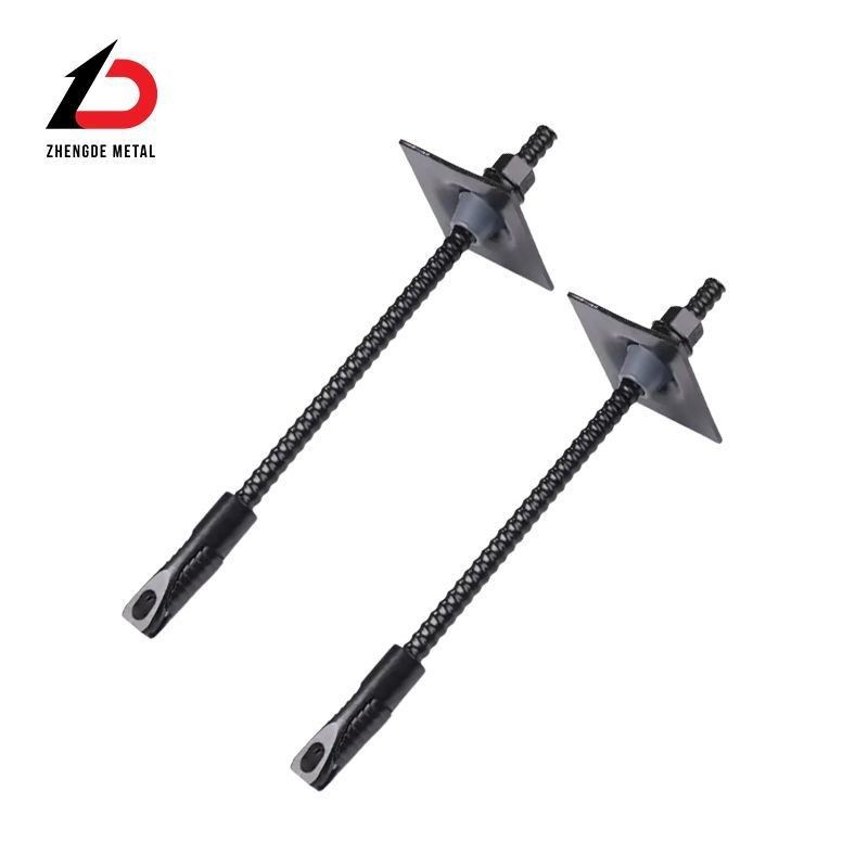 High Quantity Micro Pile Anti Floating Anchor Rod M6-M24 JIS SCR440 ASTM5140 Hot DIP Galvanized Anchor Rod with High Tensile Strength