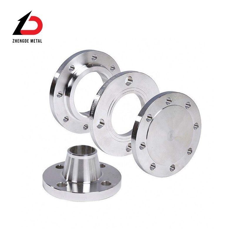 SS201 SS303 SS304 SS316 Q235 CNC Machining Neck Welding Blind Slip On Thread Flange