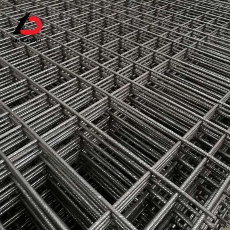 Factory Customization Steel Ribbed Bar Welded Mesh Concrete Steel Reinforcing Rebar Mesh