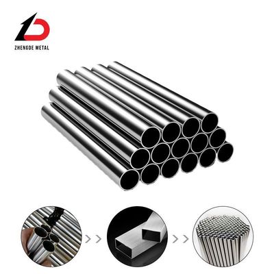 ASTM AISI 201 304/304L 316/316L 310S 309S 409 904 430 Στρογγυλοί και τετράγωνοι σωλήνες από ανοξείδωτο χάλυβα με τιμή απευθείας πώλησης από εργοστάσιο