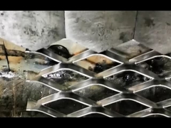 0.3mm-10mm Επεκτεινόμενη οθόνη πλέγματος τεντωμένο αλουμίνιο χαλκό άνθρακα ανοξείδωτο χάλυβα